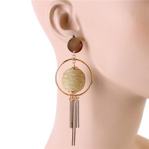 FASHION BALL LONG EARRING